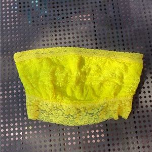 Free People Lace Bandeau Bralette